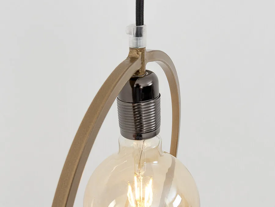 Lampa wisząca VETO - złoty