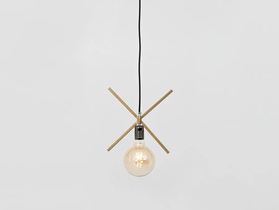 Lampa wisząca XLAMP - złoty
