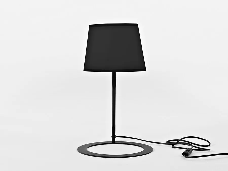 Lampa stołowa SHADE TABLE - czarny