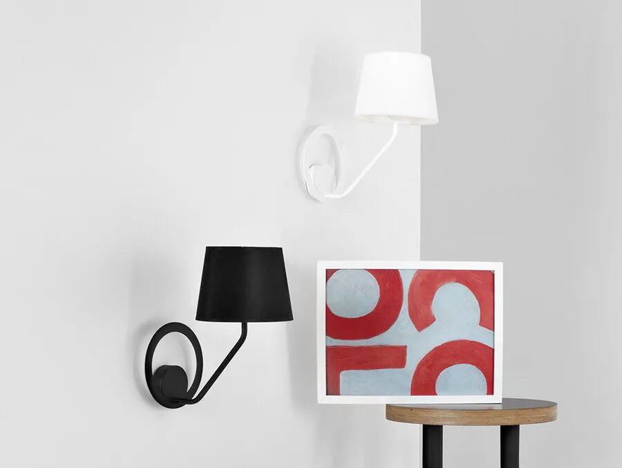 Lampa ścienna SHADE WALL - biały