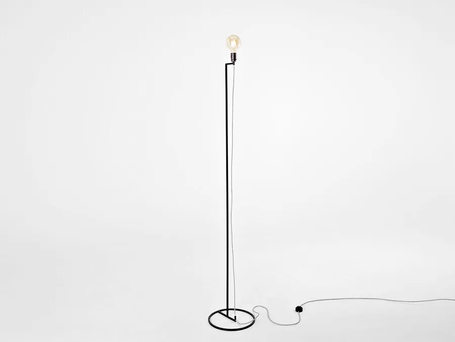 Lampa podłogowa STRANG FLOOR - czarny