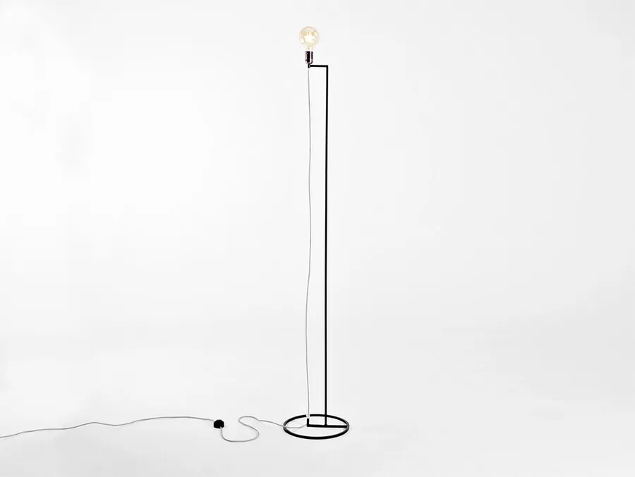 Lampa podłogowa STRANG FLOOR - czarny