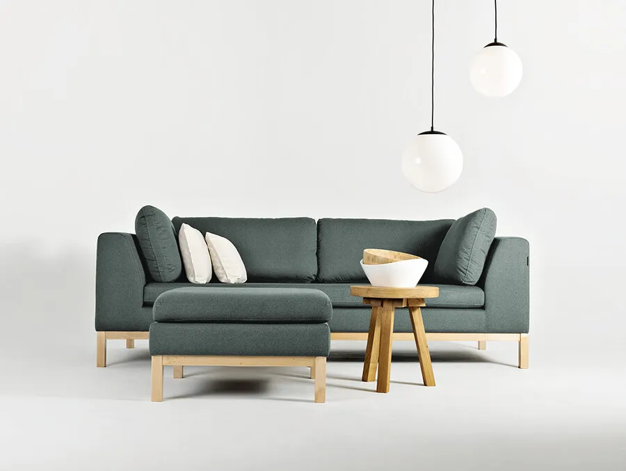 Sofa rozkładana 3-osobowa AMBIENT WOOD