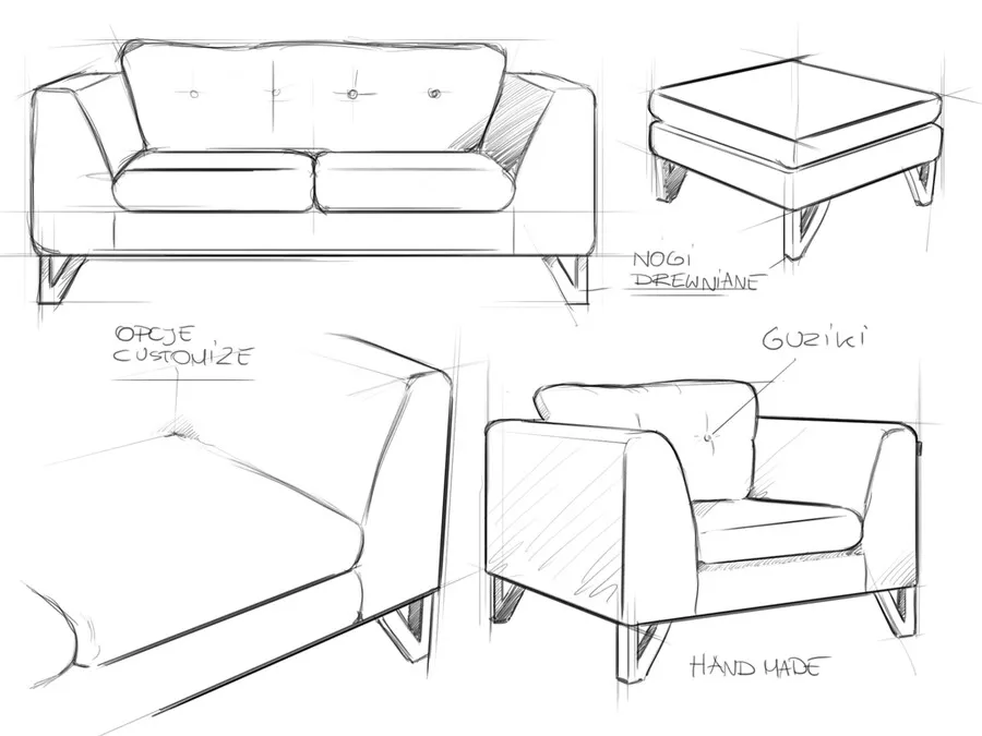 Sofa 3-osobowa WILLY