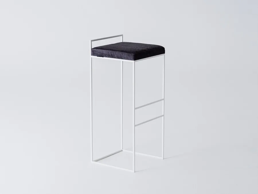 Stołek barowy DISI - biały