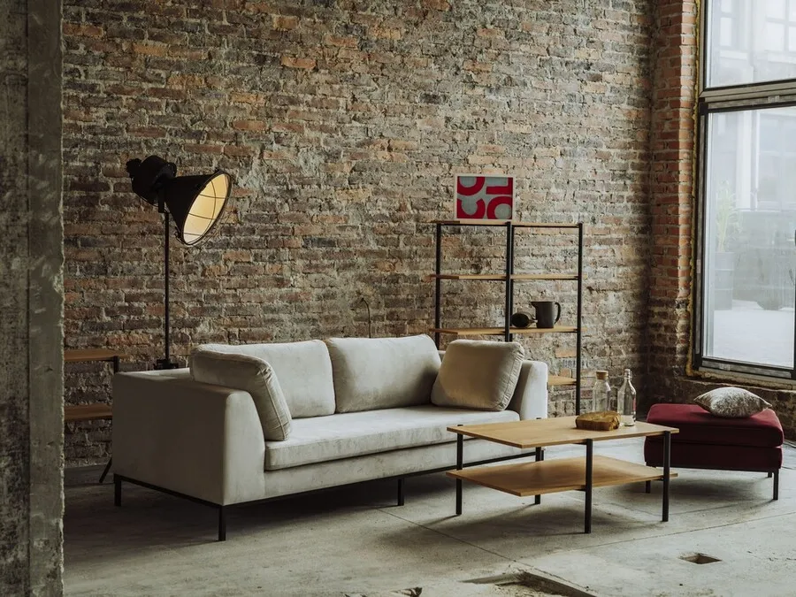 Stół kawowy RAVE BASIC 100x60 - naturalny/czarny