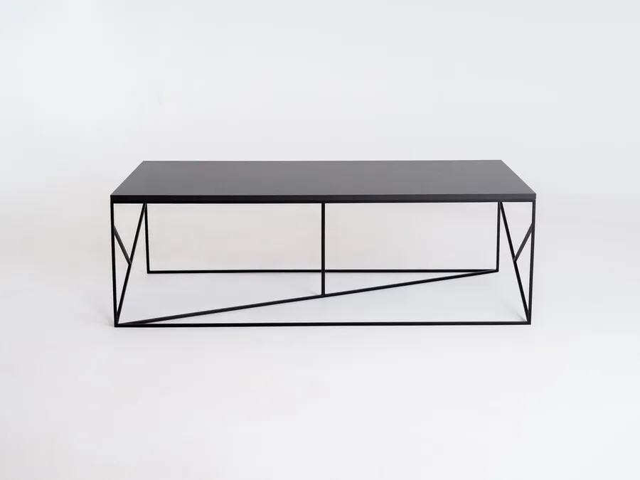 Stół kawowy FANCY BASIC 140x80 - czarny