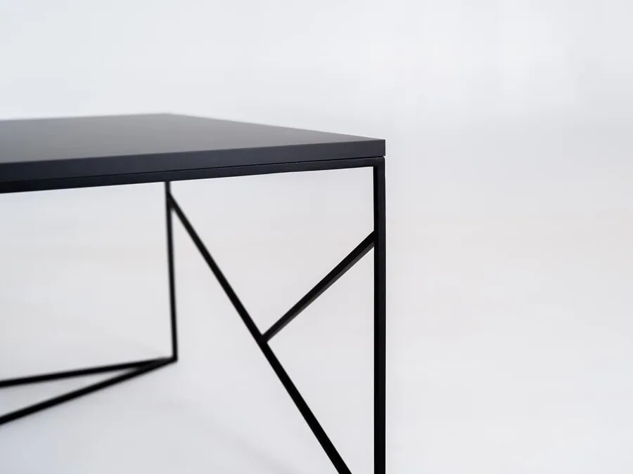 Stół kawowy FANCY BASIC 140x80 - czarny