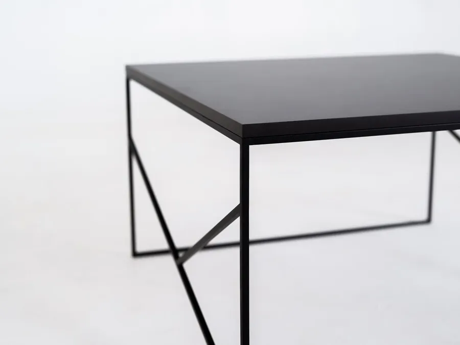 Stół kawowy FANCY BASIC 80 - czarny