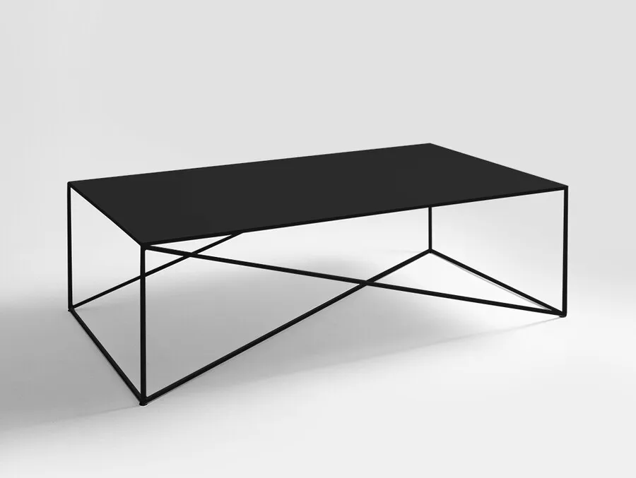 Stolik MEMO METAL 140 - czarny