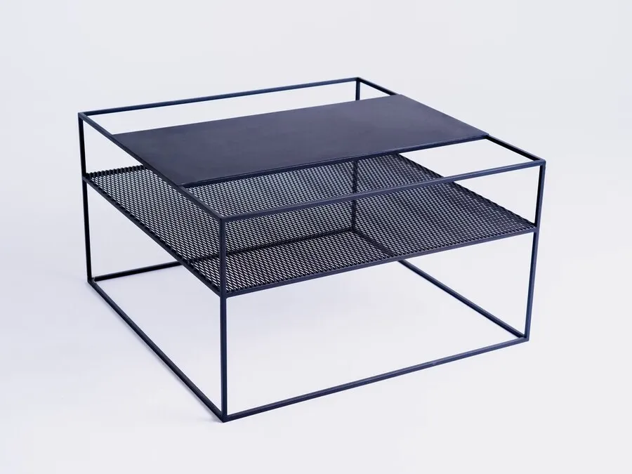 Stół kawowy MATRIX METAL 80 - czarny