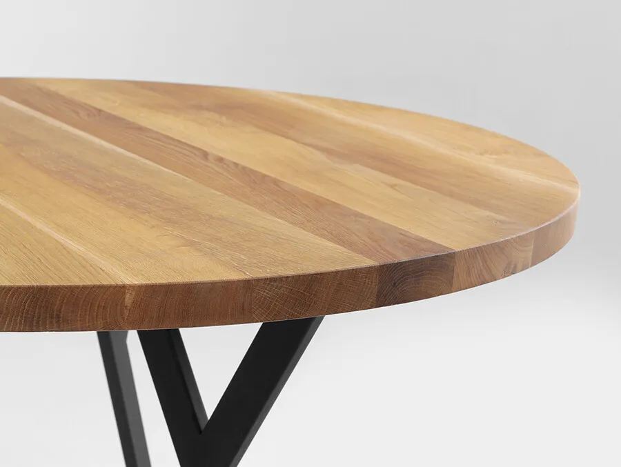 Stół okrągły ZX SOLID WOOD 120 cm