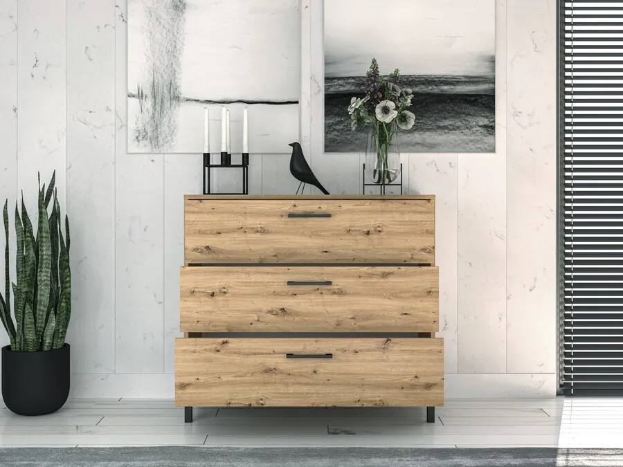 Komoda NEVIO 09 - dąb artisan