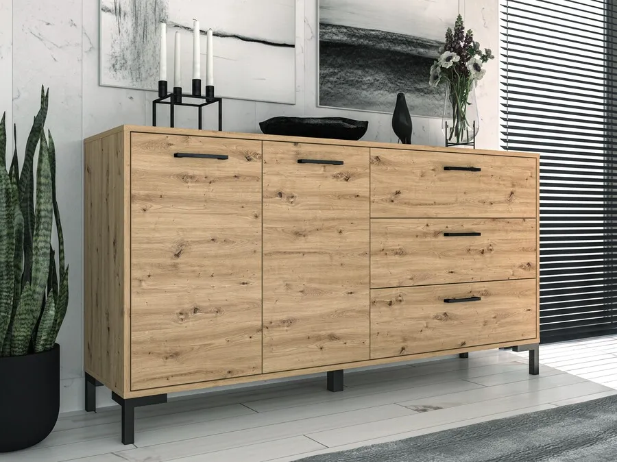 Komoda NEVIO 13 - dąb artisan