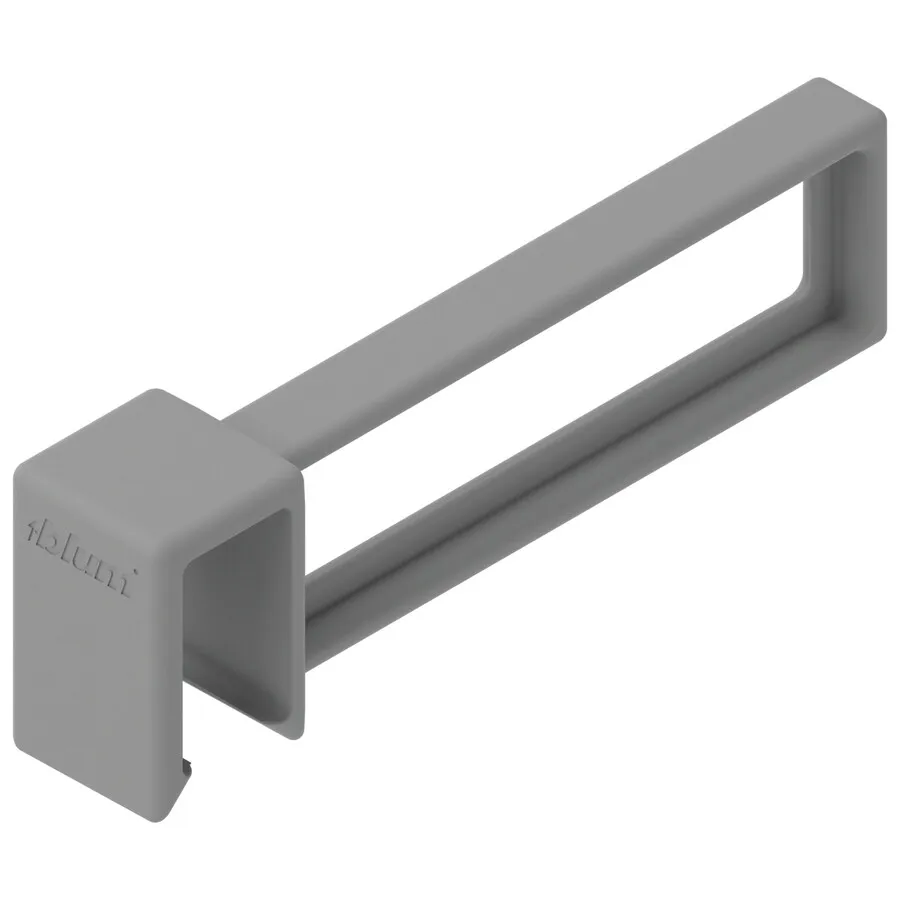 Listwy podłużne do relingu poprzecznego AMBIA-LINE do Merivobox - szary / dł. 84 mm