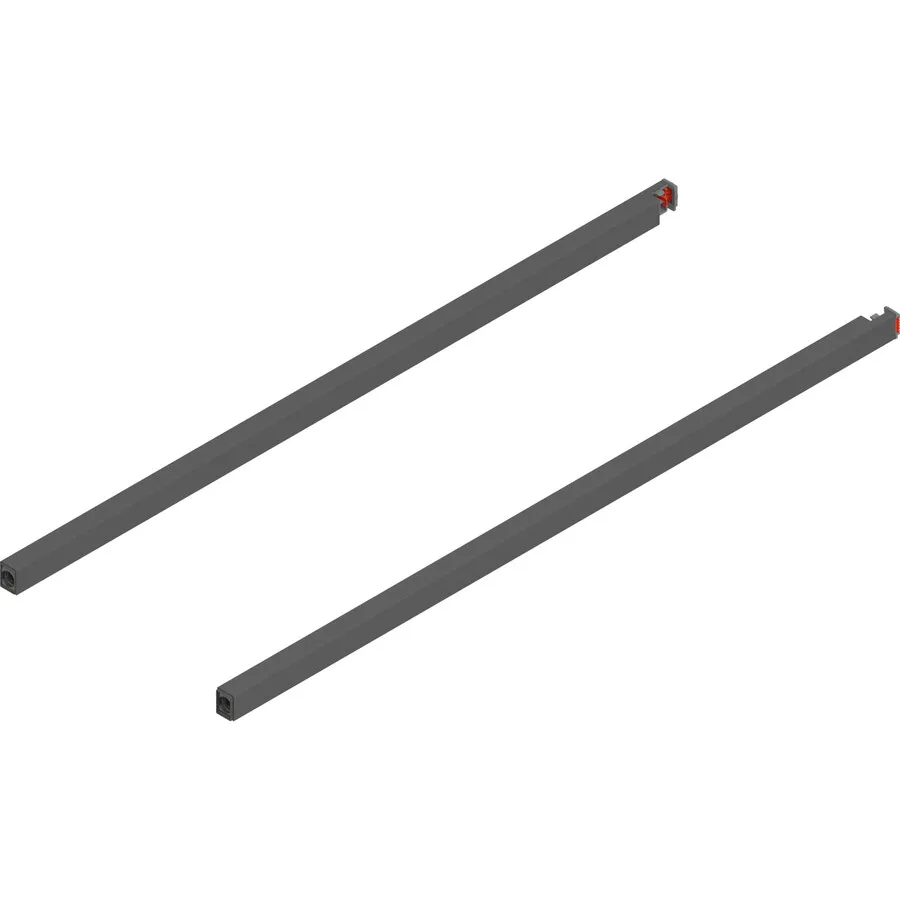 Reling podłużny MERIVOBOX - antracyt / dł. 60 cm / lewy/prawy
