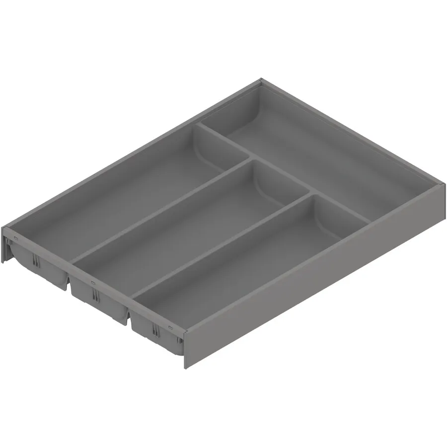 Wkład na sztućce AMBIA-LINE do Legrabox i Merivobox - szary indium / 30x45 cm