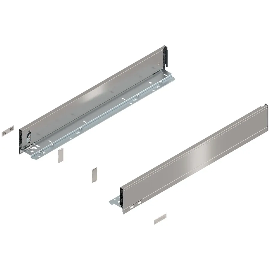 Bok szuflady LEGRABOX, wysokość M (90.5 mm), dł.=600 mm, lewy/prawy, do LEGRABOX pure+inox-szczotk.-lakier.*P/U: 1/3