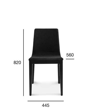 Krzesło A-1621 KOS tapicerowane
