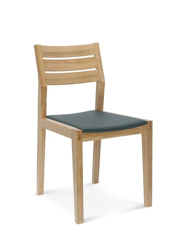 Krzesło dębowe A-1405 LENNOX tapicerowane