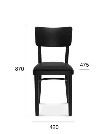 Krzesło A-9610 NOVO tapicerowane