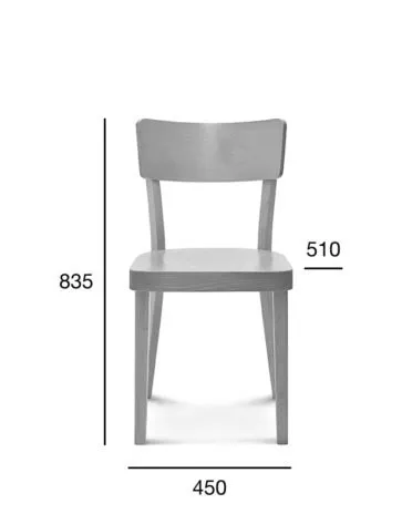 Krzesło A-9449 SOLID twarde