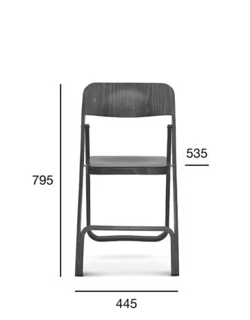 Krzesło składane A-0501 TARI twarde