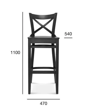 Hoker BST-9907/2 BISTRO 1 tapicerowany