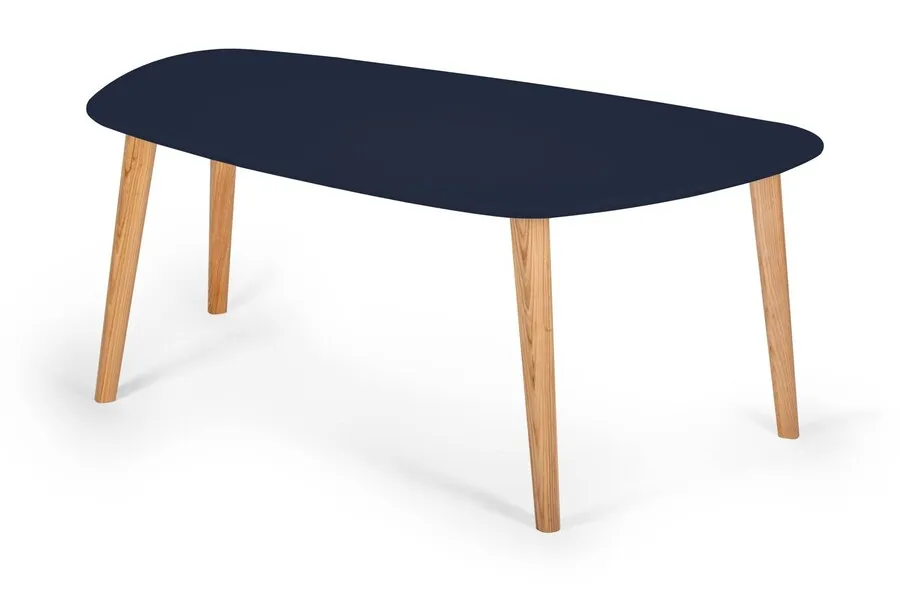 Stolik kawowy ENDOCARP 110x66x45 cm - granatowy