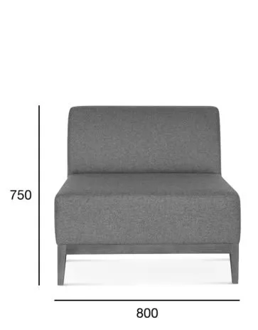 Fotel/moduł B-1515/2 SNUG