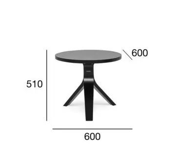 Stolik okrągły STK-1713 HEY 60 cm