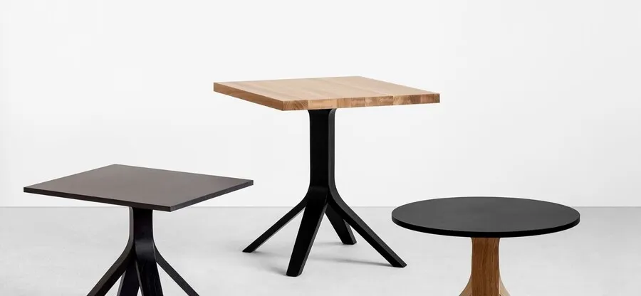 Stolik dębowy okrągły STK-1713 HEY 70 cm