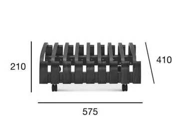 Stojak A-0501/8 TARI na 8 krzeseł