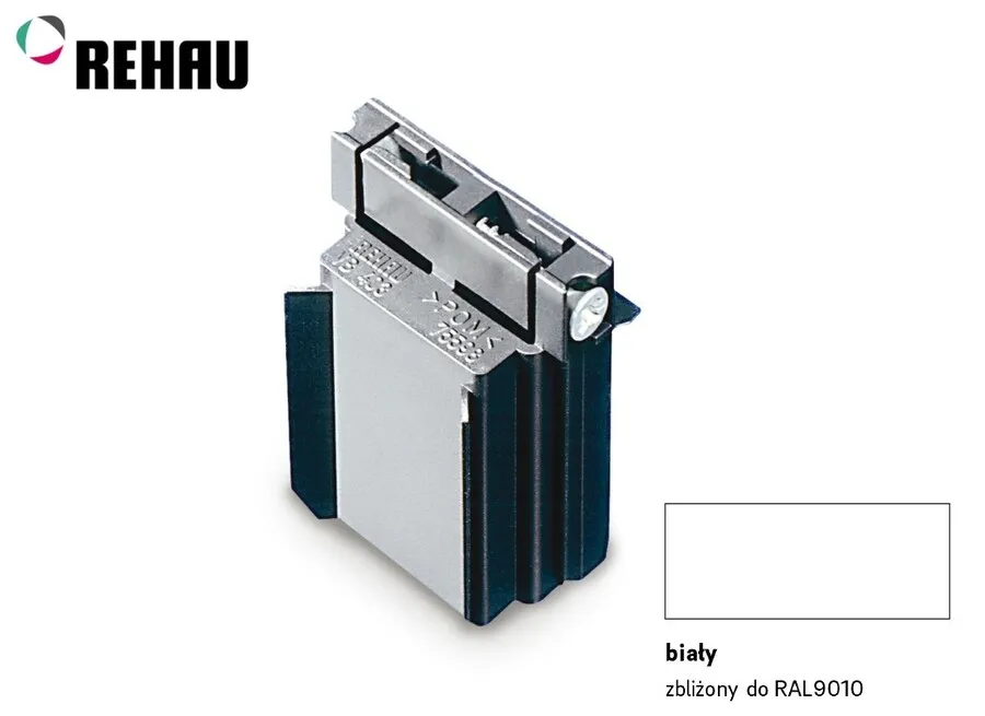 Hamulec pionowy E23 - biały alpejski