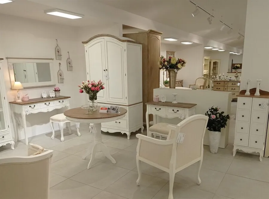 Siedzisko tapicerowane RIMINI WHITE 046 - biały