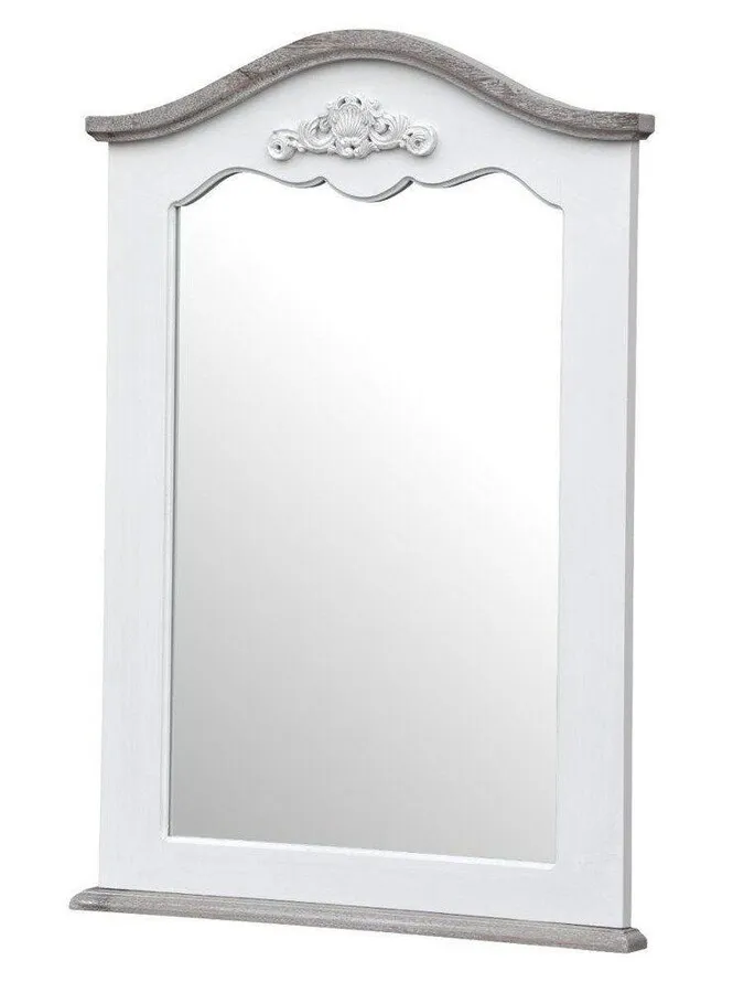 Lustro prowansalskie RIMINI WHITE 053 - biały