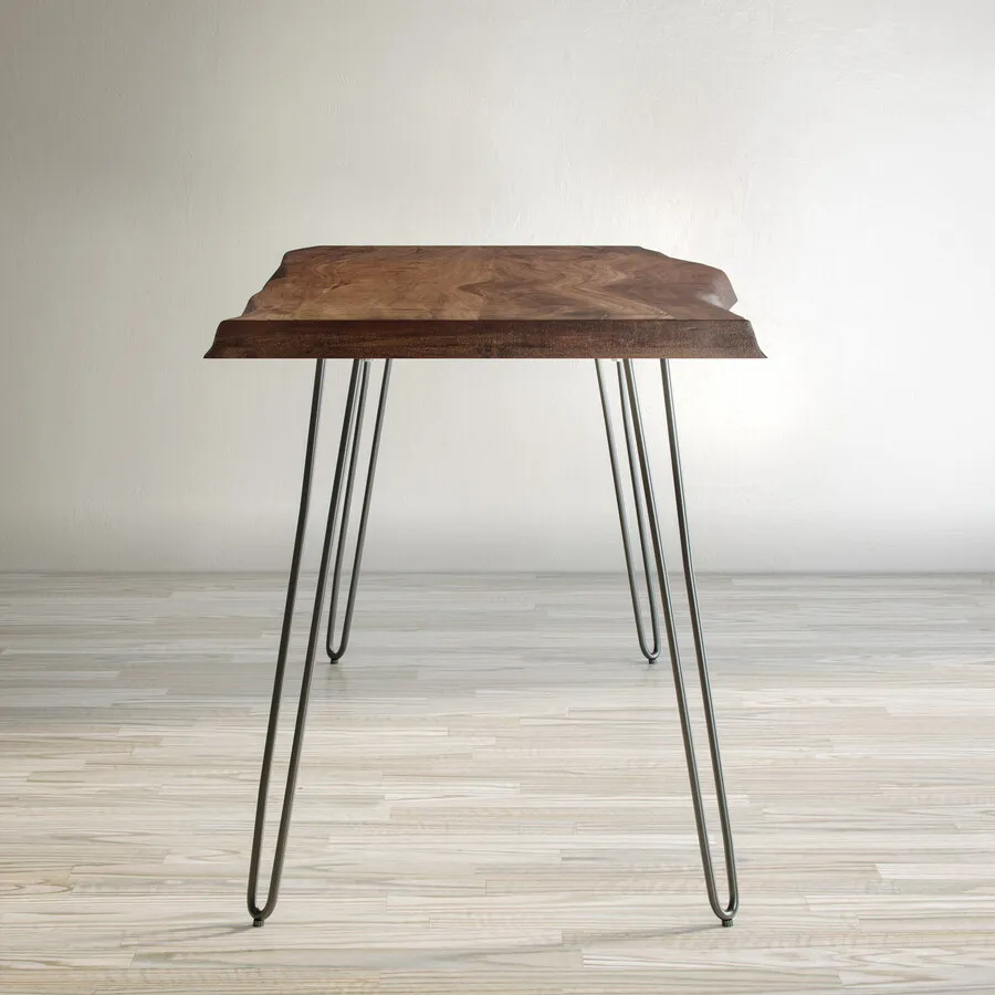 Stół drewniany AVOLA CHESTNUT 201x99 - orzechowy