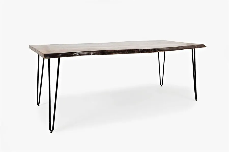 Stół drewniany AVOLA CHESTNUT 201x99 - orzechowy