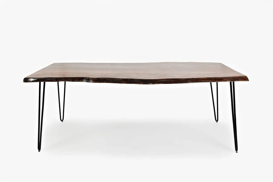 Stół drewniany AVOLA CHESTNUT 201x99 - orzechowy