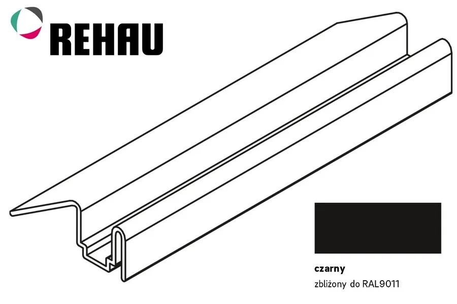 Prowadnica TOP BASIC - czarny / dł. 250 cm