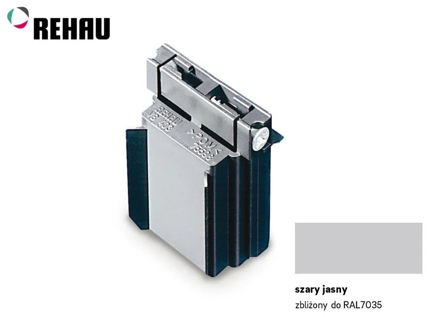 Hamulec pionowy E23 - jasny szary