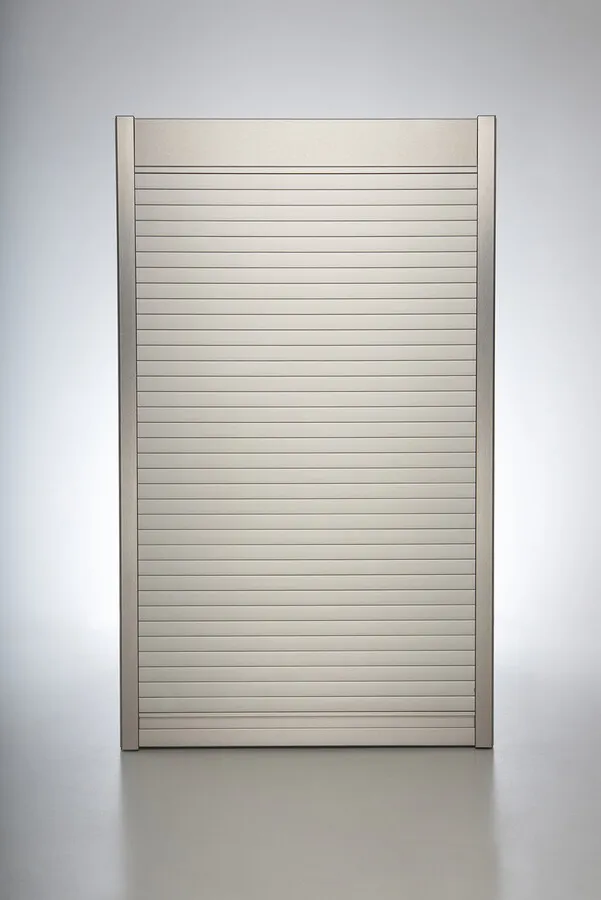 Żaluzja RAUVOLET METALLIC-LINE - stal szlachetna / 60/150 cm / szer. szczebla 25 mm 