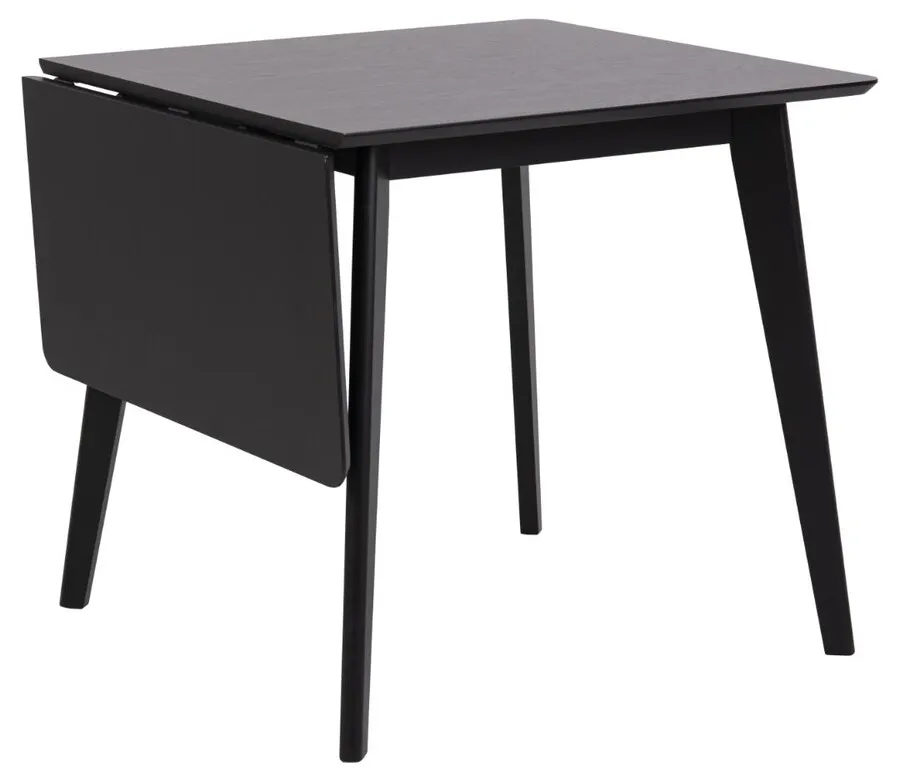Stół rozkładany ROXBY 80/120x80 - czarny