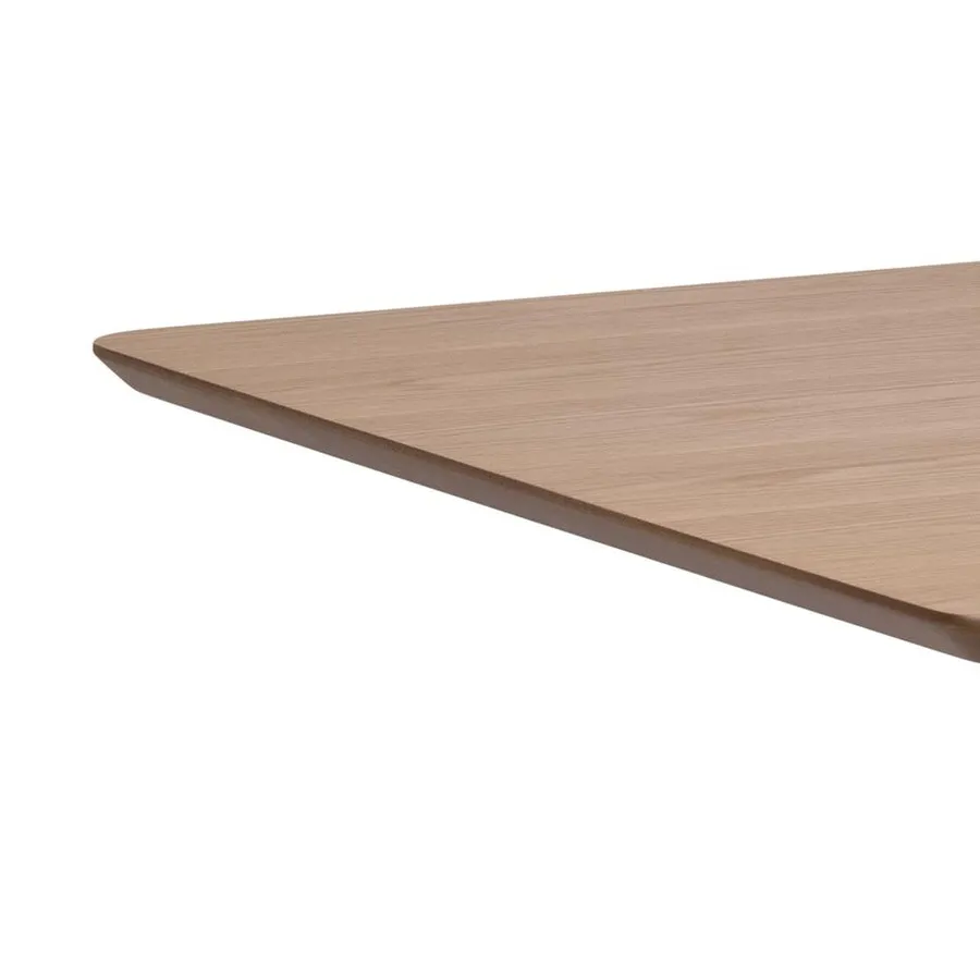 Stół rozkładany ROXBY 80/120x80 - dąb/czarny