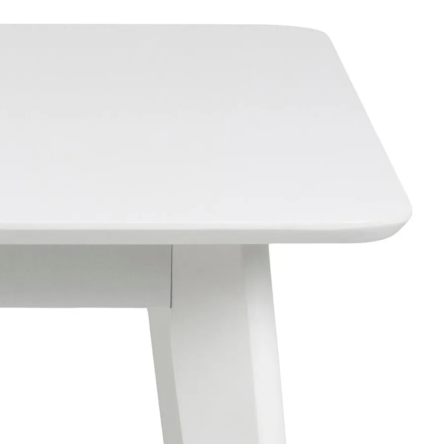 Stół rozkładany ROXBY 80/120x80 - biały