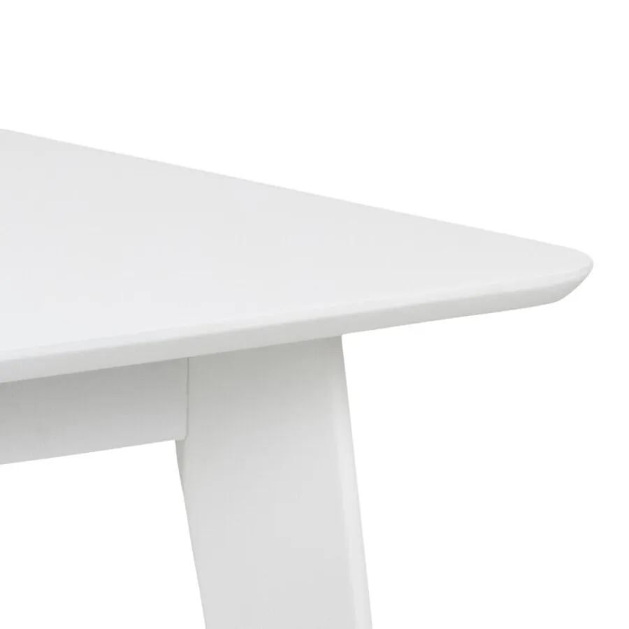 Stół rozkładany ROXBY 80/120x80 - biały