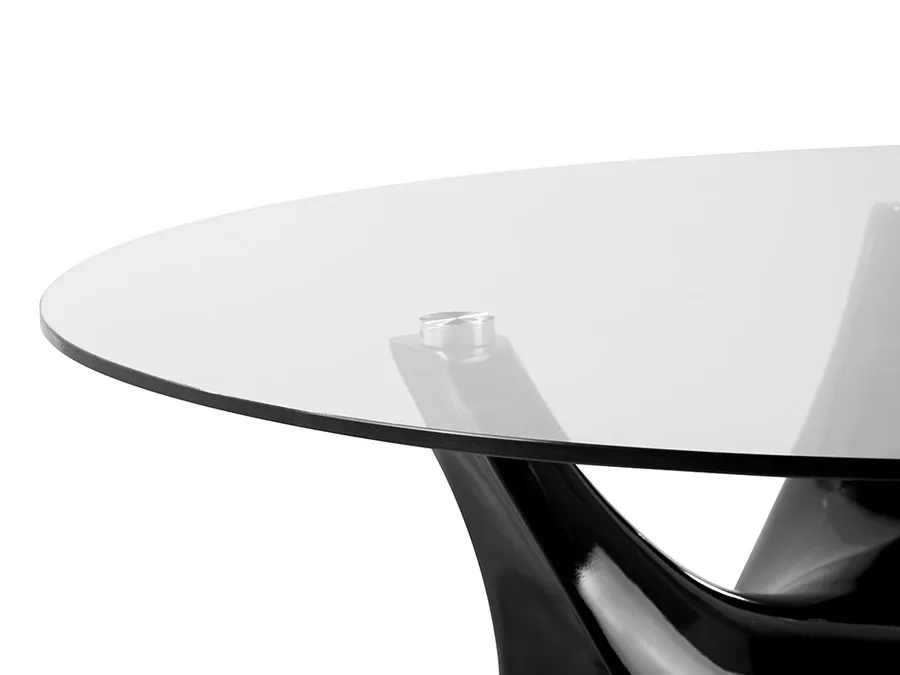 Stół okrągły FT318 120 cm - czarny