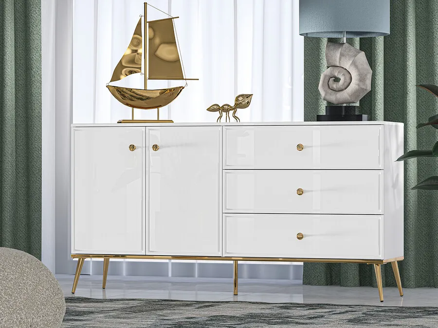Komoda GOLDIN 04 - biały