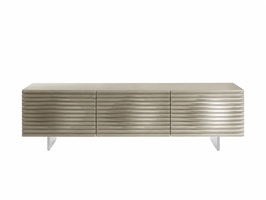 Komoda RTV HUDSON 12 - piaskowy połysk
