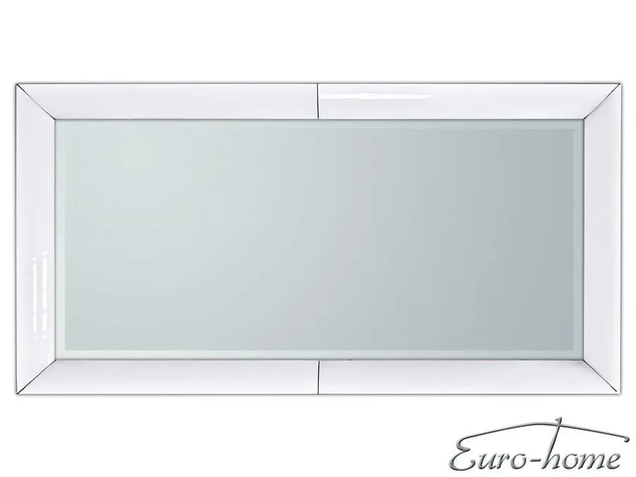 Lustro wiszące LW707B 90x180 - białe szkło